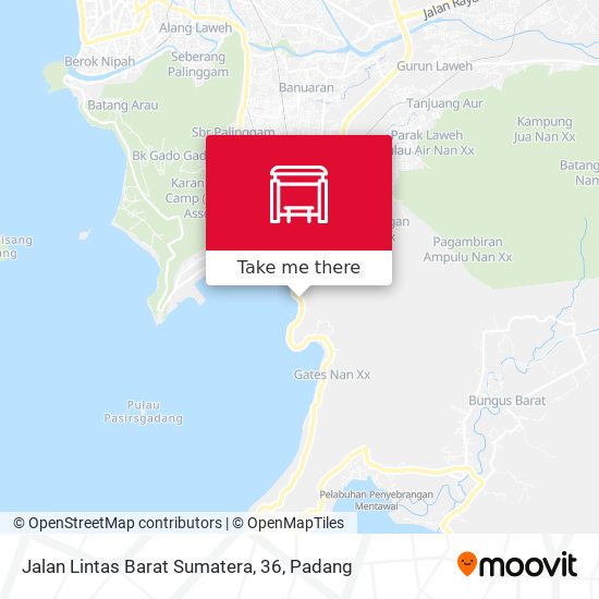 Jalan Lintas Barat Sumatera, 36 map
