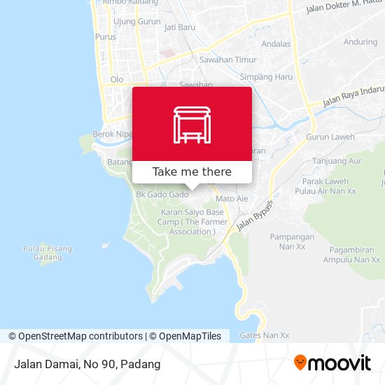 Jalan Damai, No 90 map