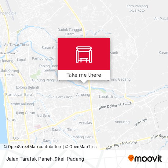 Jalan Taratak Paneh, 9kel map