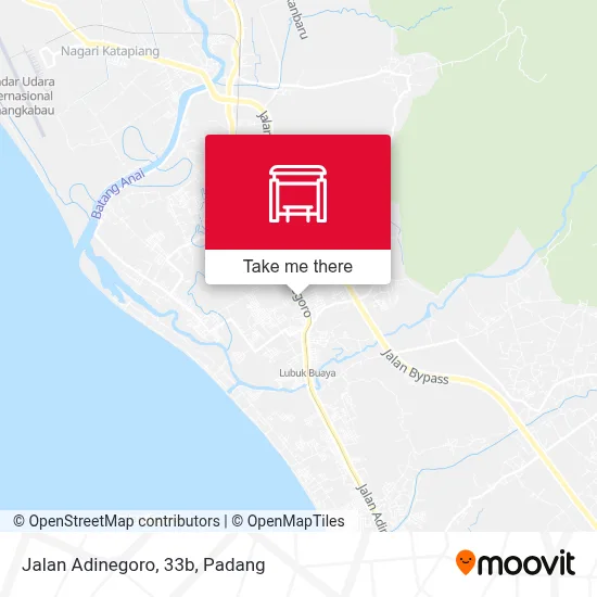 Jalan Adinegoro, 33b map