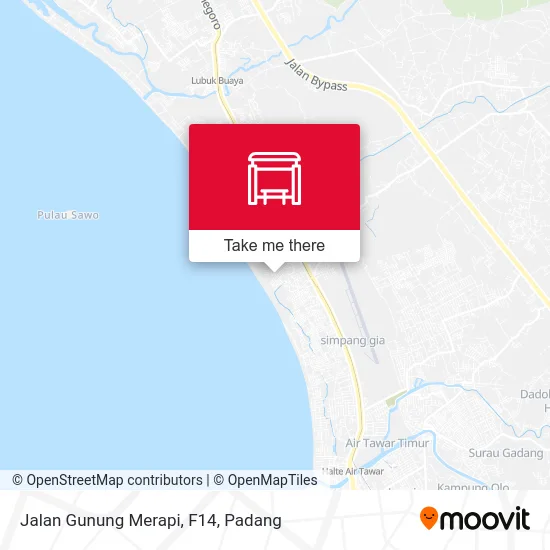 Jalan Gunung Merapi, F14 map