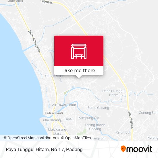 Raya Tunggul Hitam, No 17 map