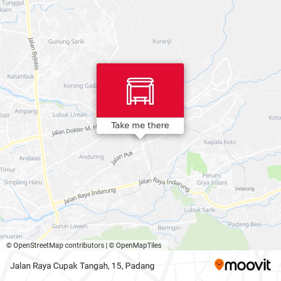 Jalan Raya Cupak Tangah, 15 map