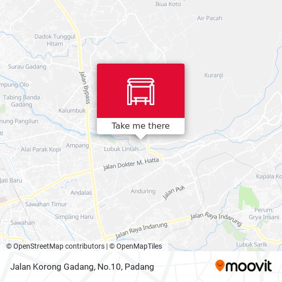 Jalan Korong Gadang, No.10 map