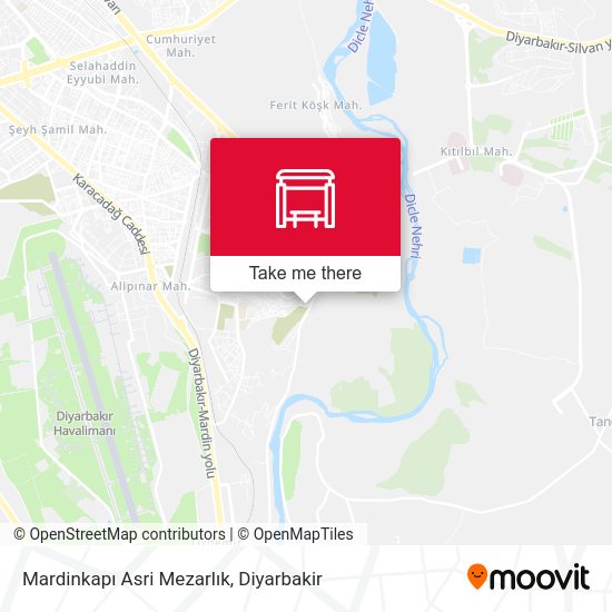 Mardinkapı Asri Mezarlık map