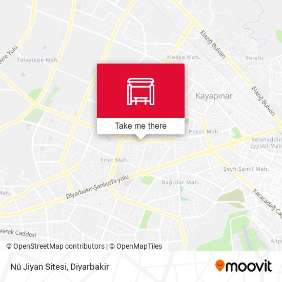 Nû Jiyan Sitesi map