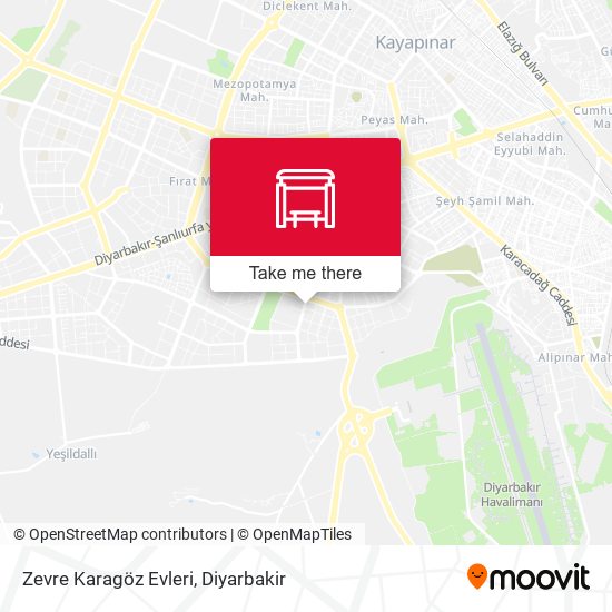 Zevre Karagöz Evleri map