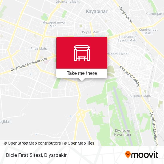 Dicle Fırat Sitesi map