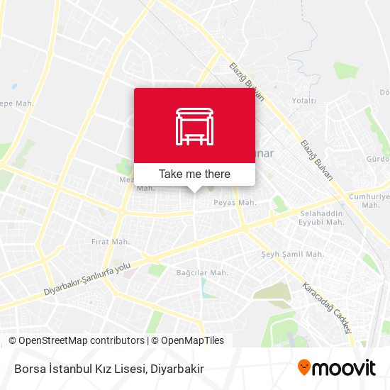 Borsa İstanbul Kız Lisesi map