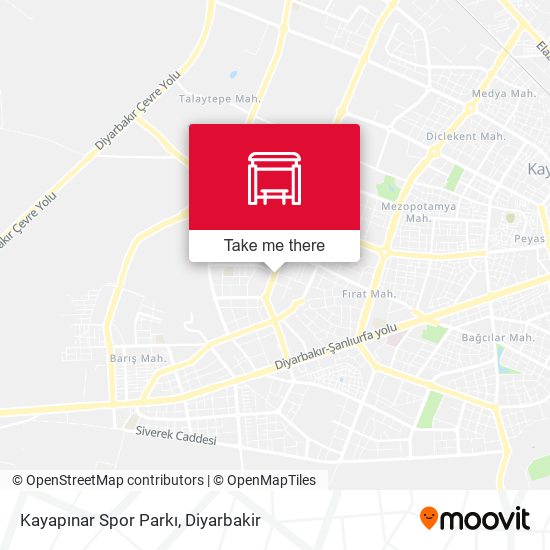 Kayapınar Spor Parkı map
