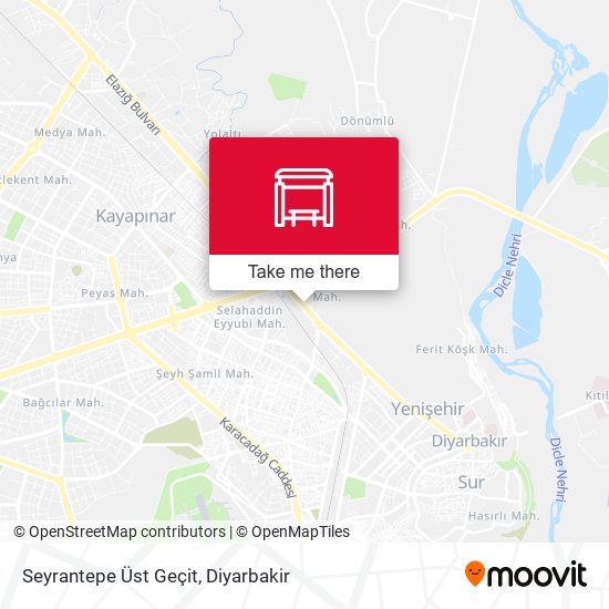 Seyrantepe Üst Geçit map