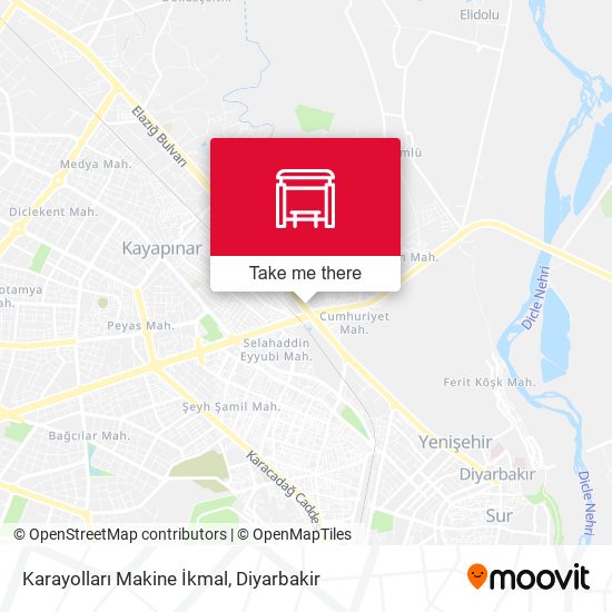Karayolları Makine İkmal map