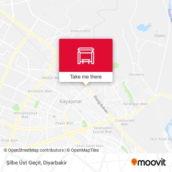 Şilbe Üst Geçit map