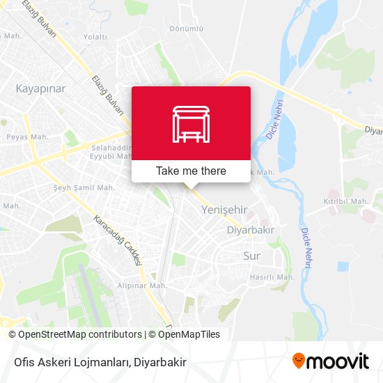 Ofis Askeri Lojmanları map