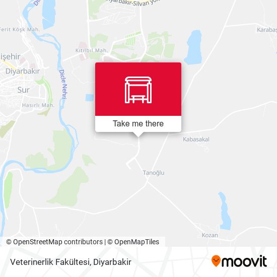 Veterinerlik Fakültesi map