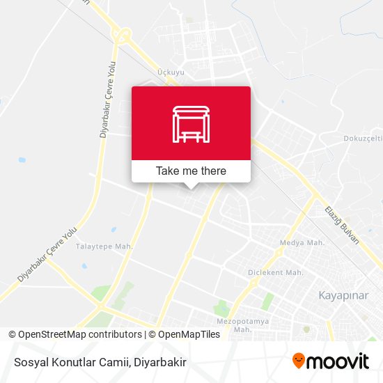 Sosyal Konutlar Camii map