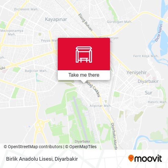 Birlik Anadolu Lisesi map
