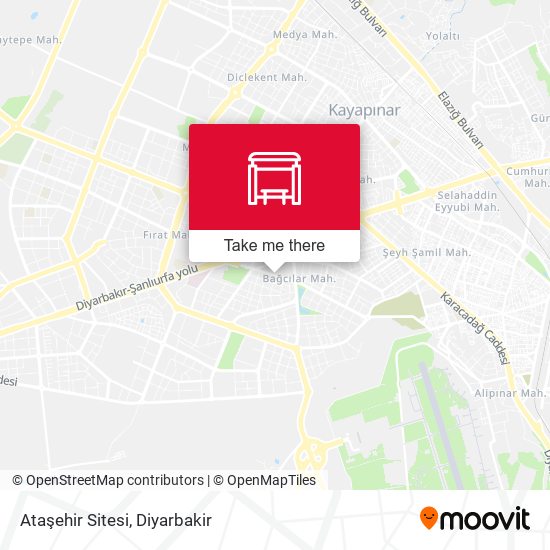 Ataşehir Sitesi map