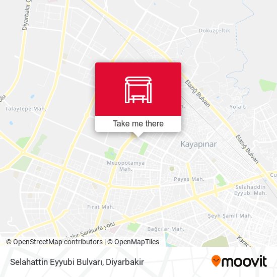 Selahattin Eyyubi Bulvarı map