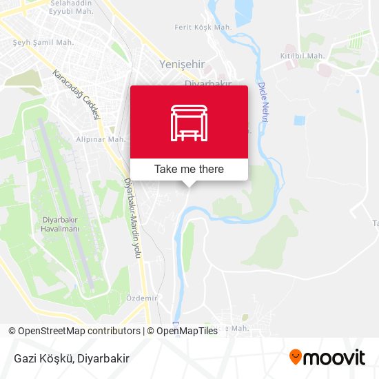 Gazi Köşkü map