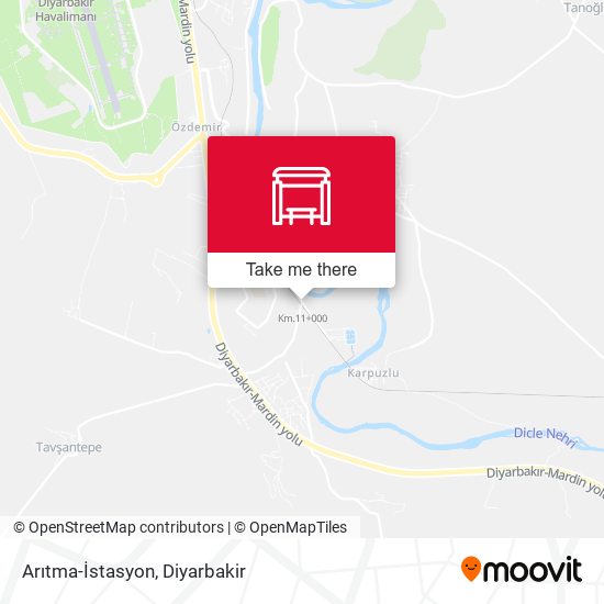 Arıtma-İstasyon map