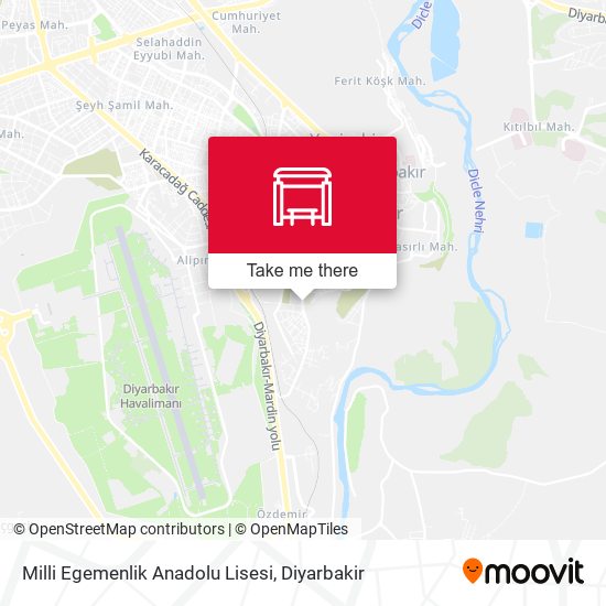 Milli Egemenlik Anadolu Lisesi map