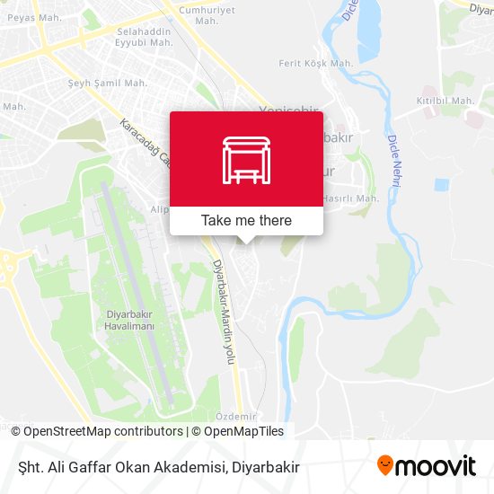 Şht. Ali Gaffar Okan Akademisi map