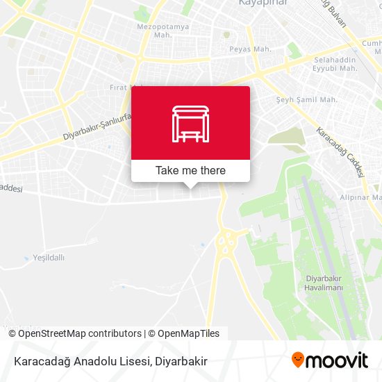 Karacadağ Anadolu Lisesi map