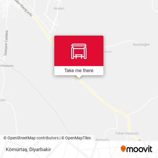 Kömürtaş map
