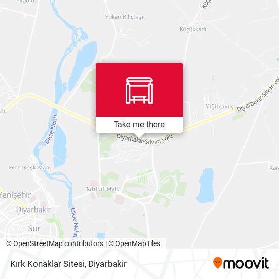 Kırk Konaklar Sitesi map