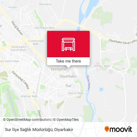 Sur İlçe Sağlık Müdürlüğü map