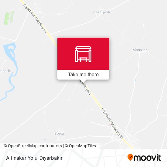 Altınakar Yolu map