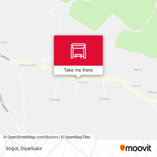 Söğüt map