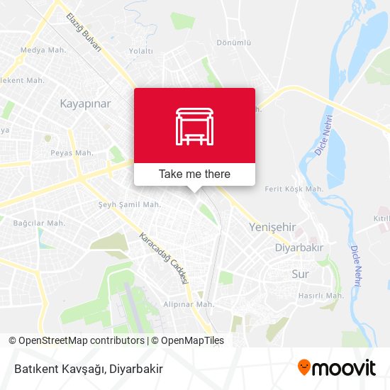 Batıkent Kavşağı map