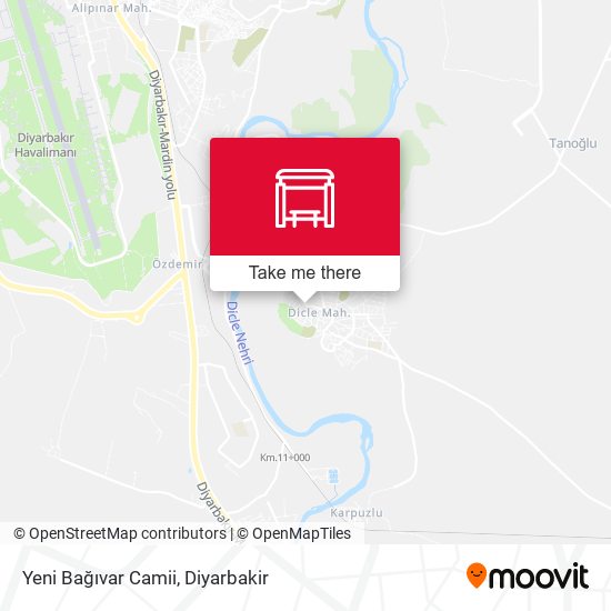 Yeni Bağıvar Camii map