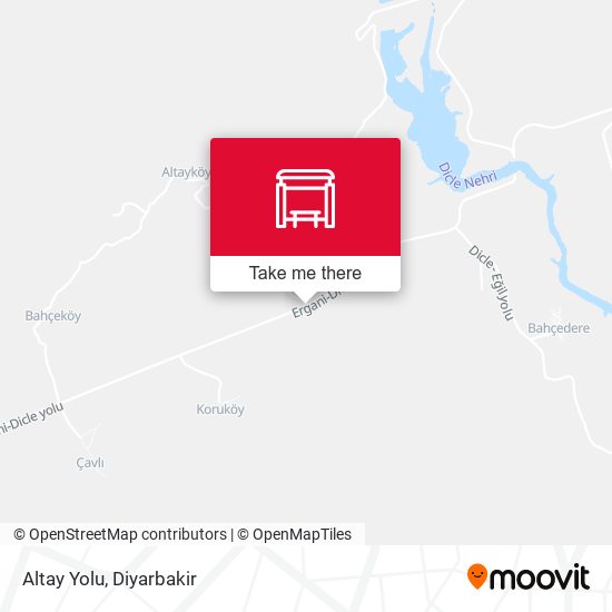 Altay Yolu map