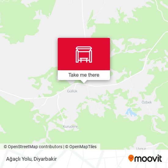 Ağaçlı Yolu map