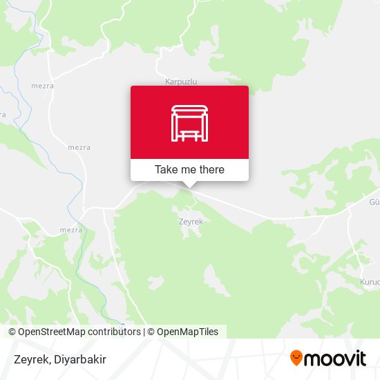 Zeyrek map
