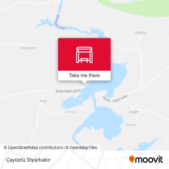 Çayüstü map