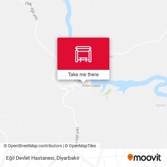 Eğil Devlet Hastanesi map