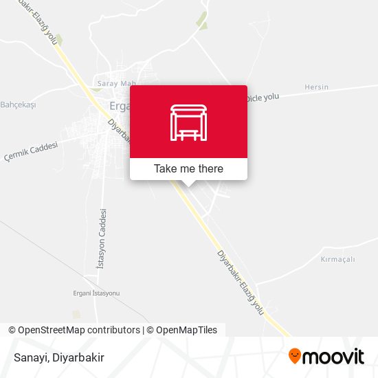 Sanayi map