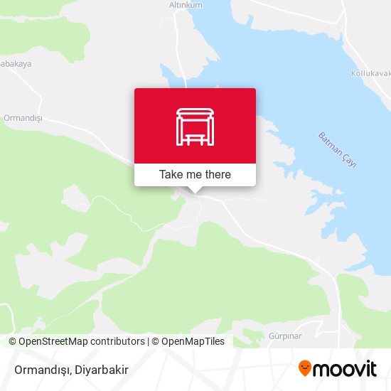Ormandışı map
