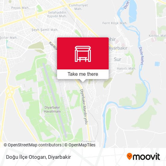 Doğu İlçe Otogarı map