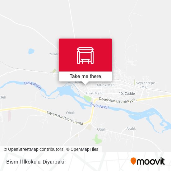 Bismil İlkokulu map