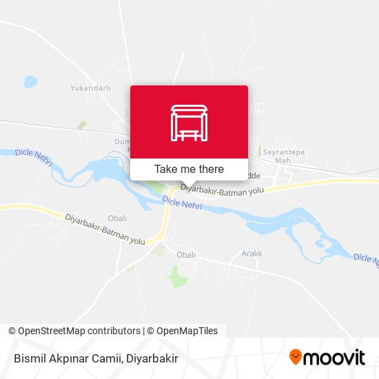 Bismil Akpınar Camii map