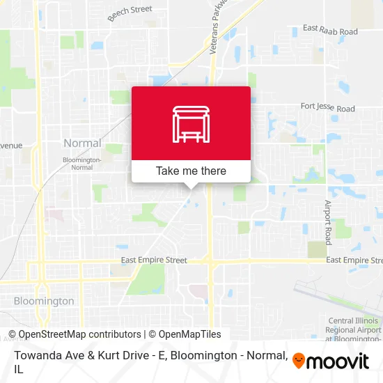 Towanda Ave & Kurt Drive - E map