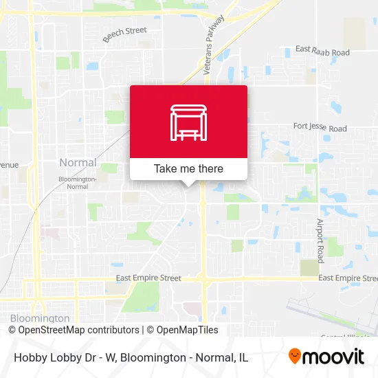 Hobby Lobby Dr - W map