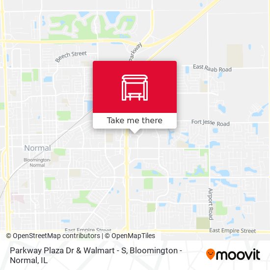 Parkway Plaza Dr & Walmart -  S map