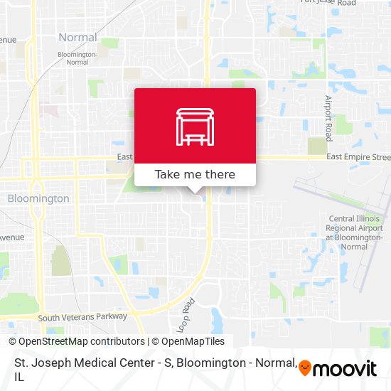 St. Joseph Medical Center - S map
