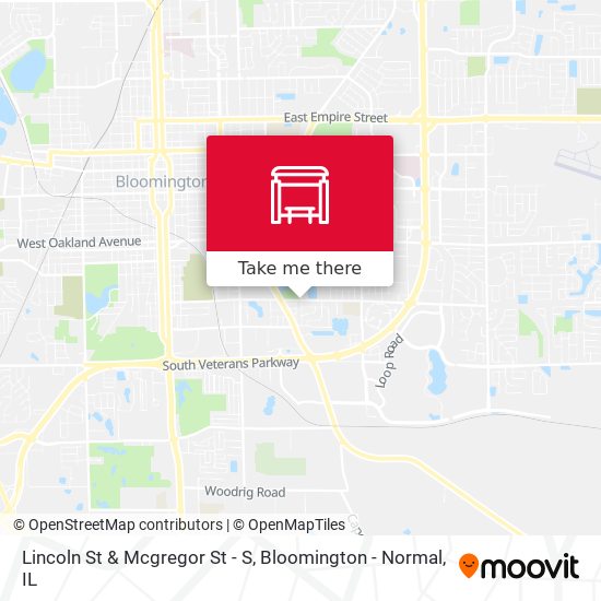 Mapa de Lincoln St & Mcgregor St - S